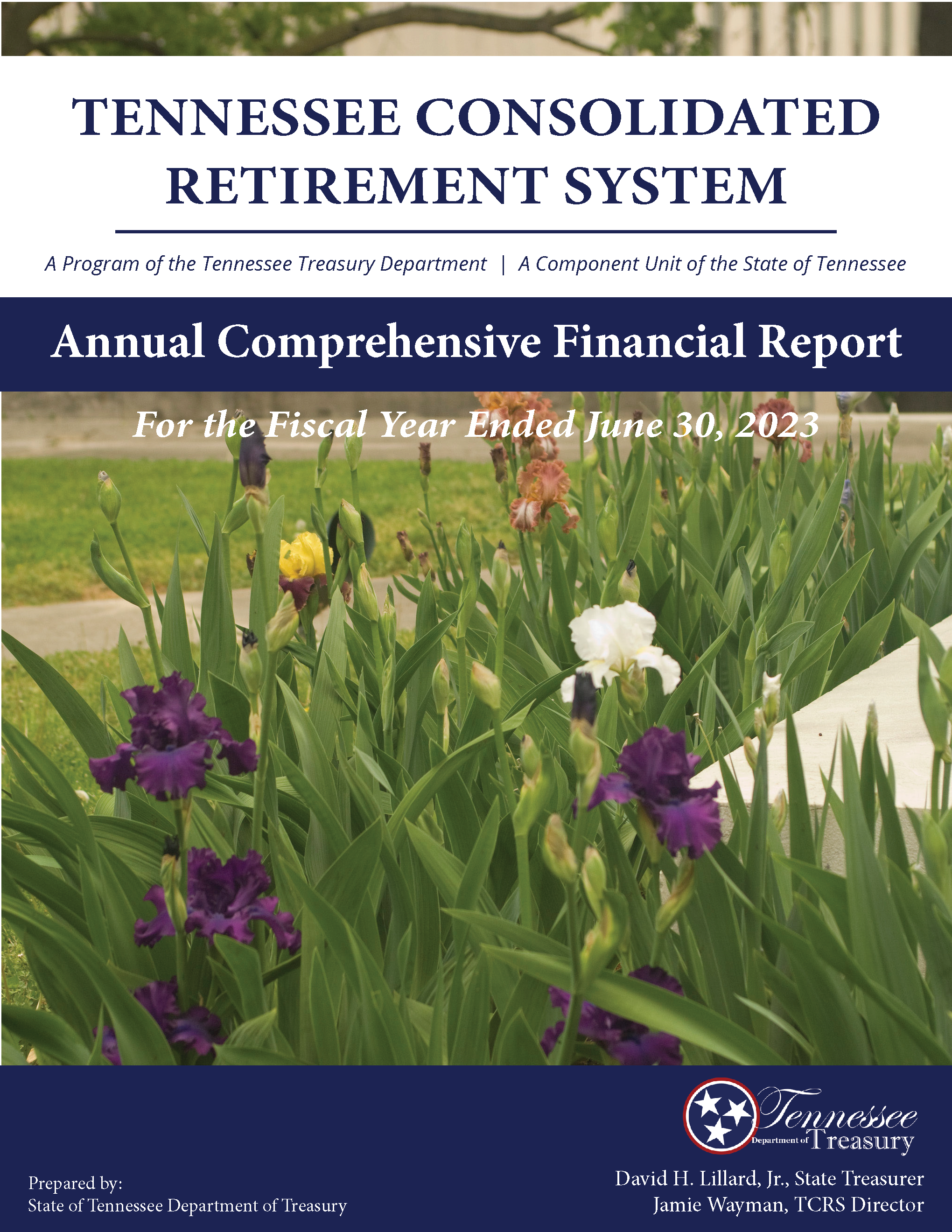 2023 TCRS Annual Comprehensive Financial Report cover
